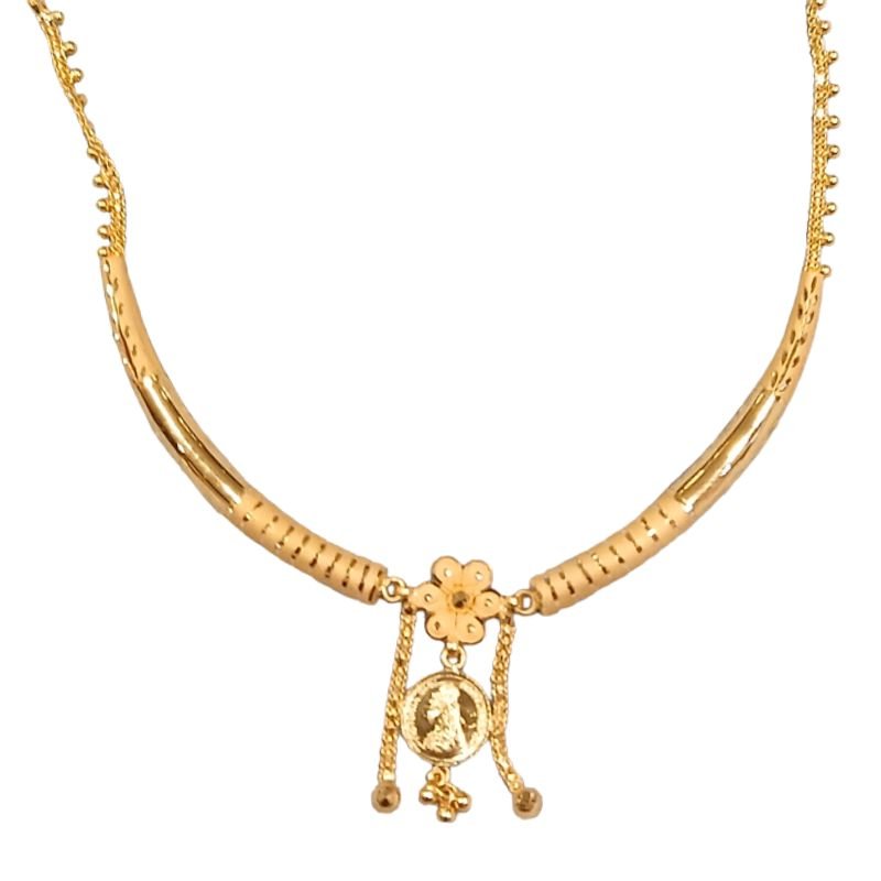 22 KT GOLD CHOKER 2