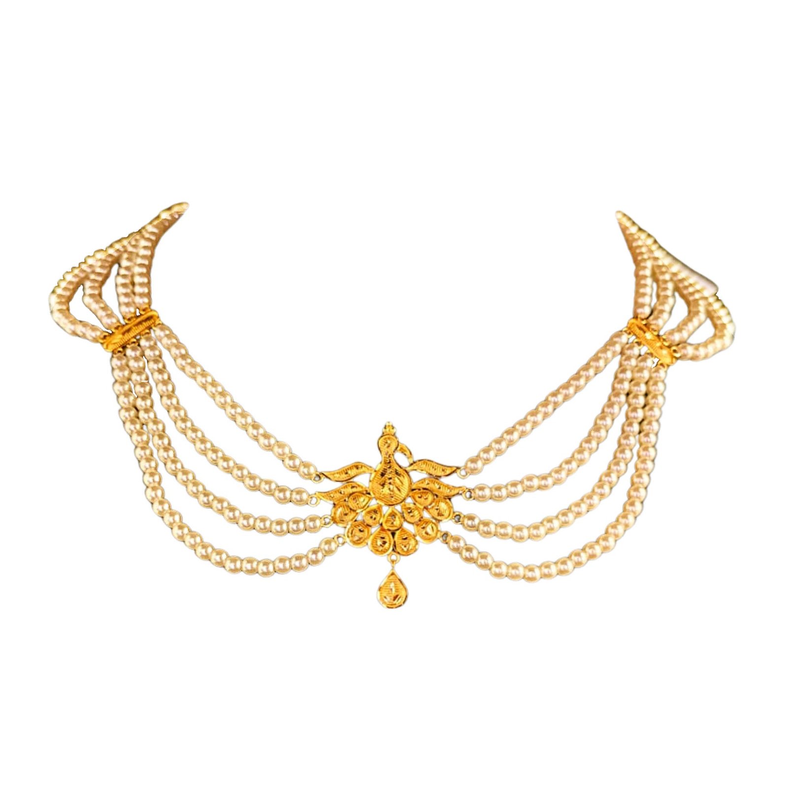 22 KT GOLD CHOKER 12