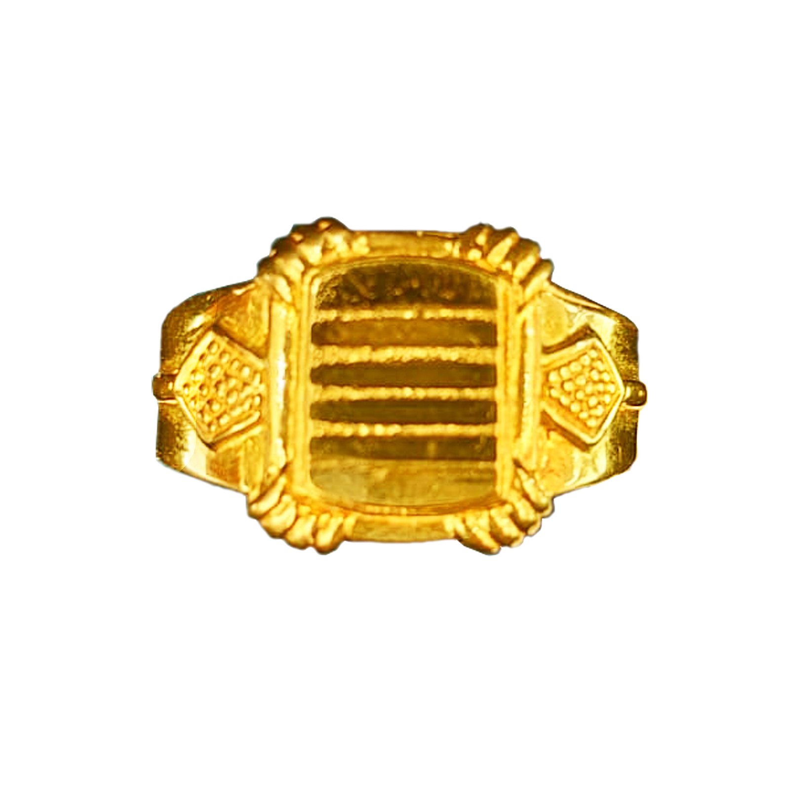 22 KT GENTS GOLD FINGER RING 2