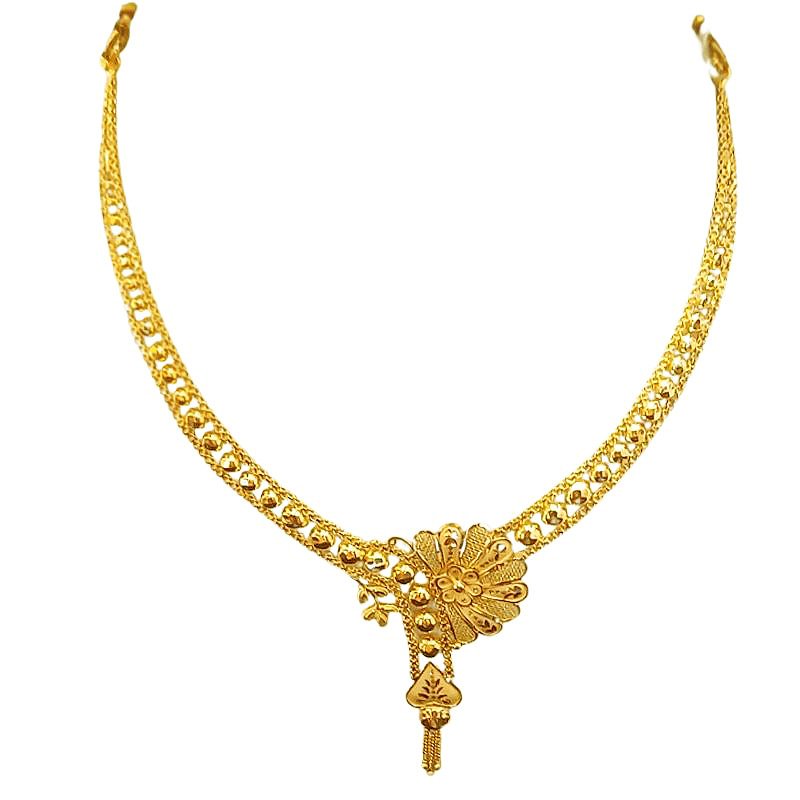 22 KT GOLD NECKLACE 18