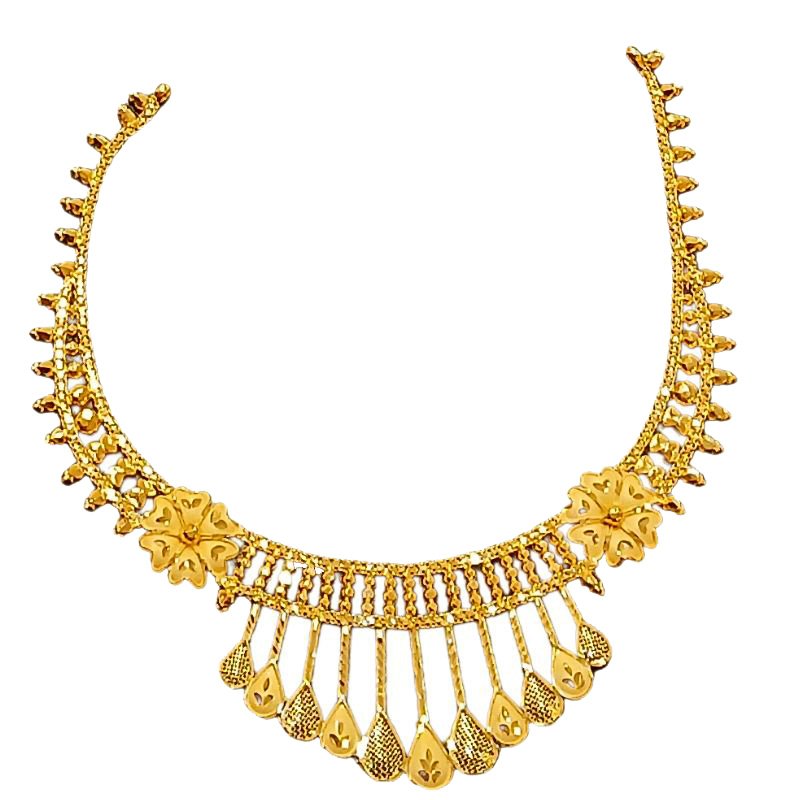 22 KT GOLD NECKLACE 12
