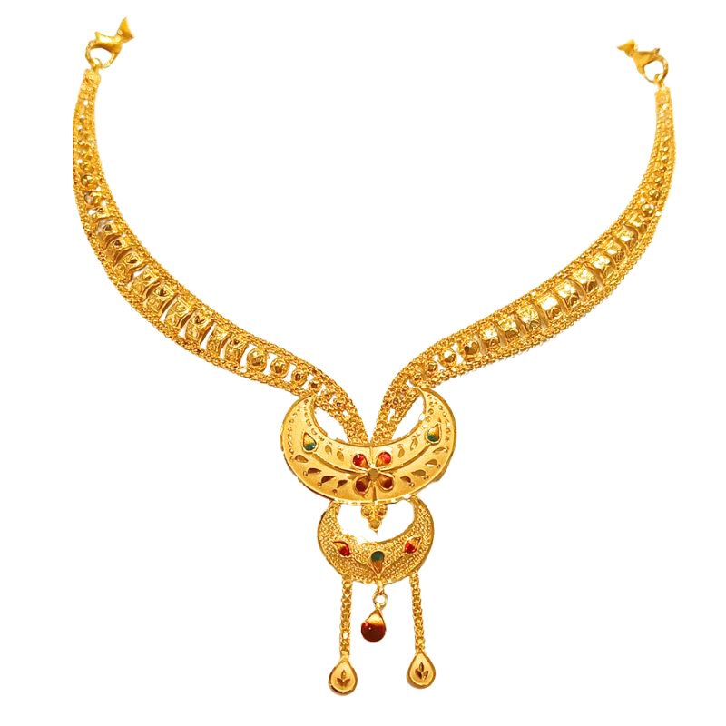 22 KT GOLD NECKLACE 11