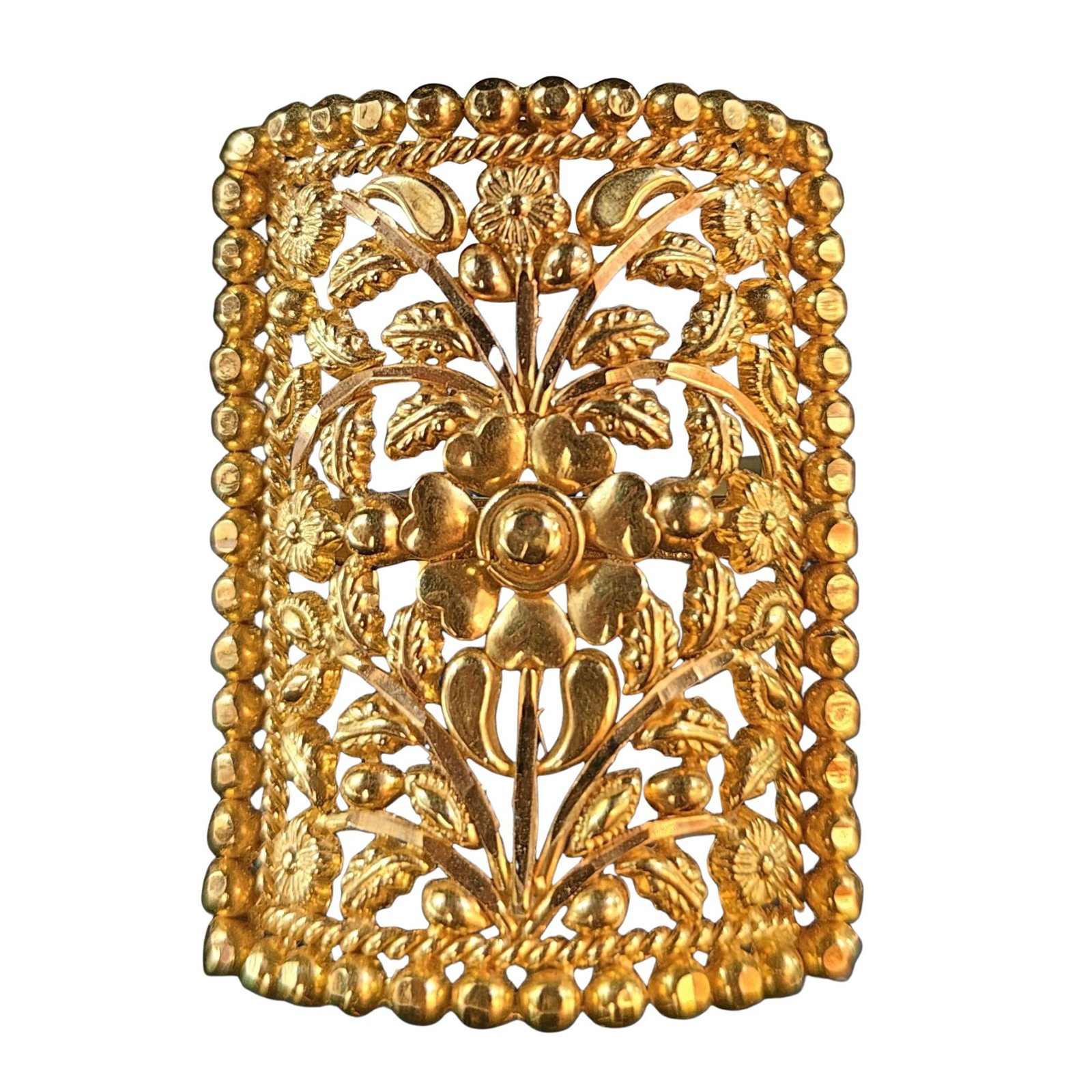 22 KT LADIES GOLD FINGER RING 13