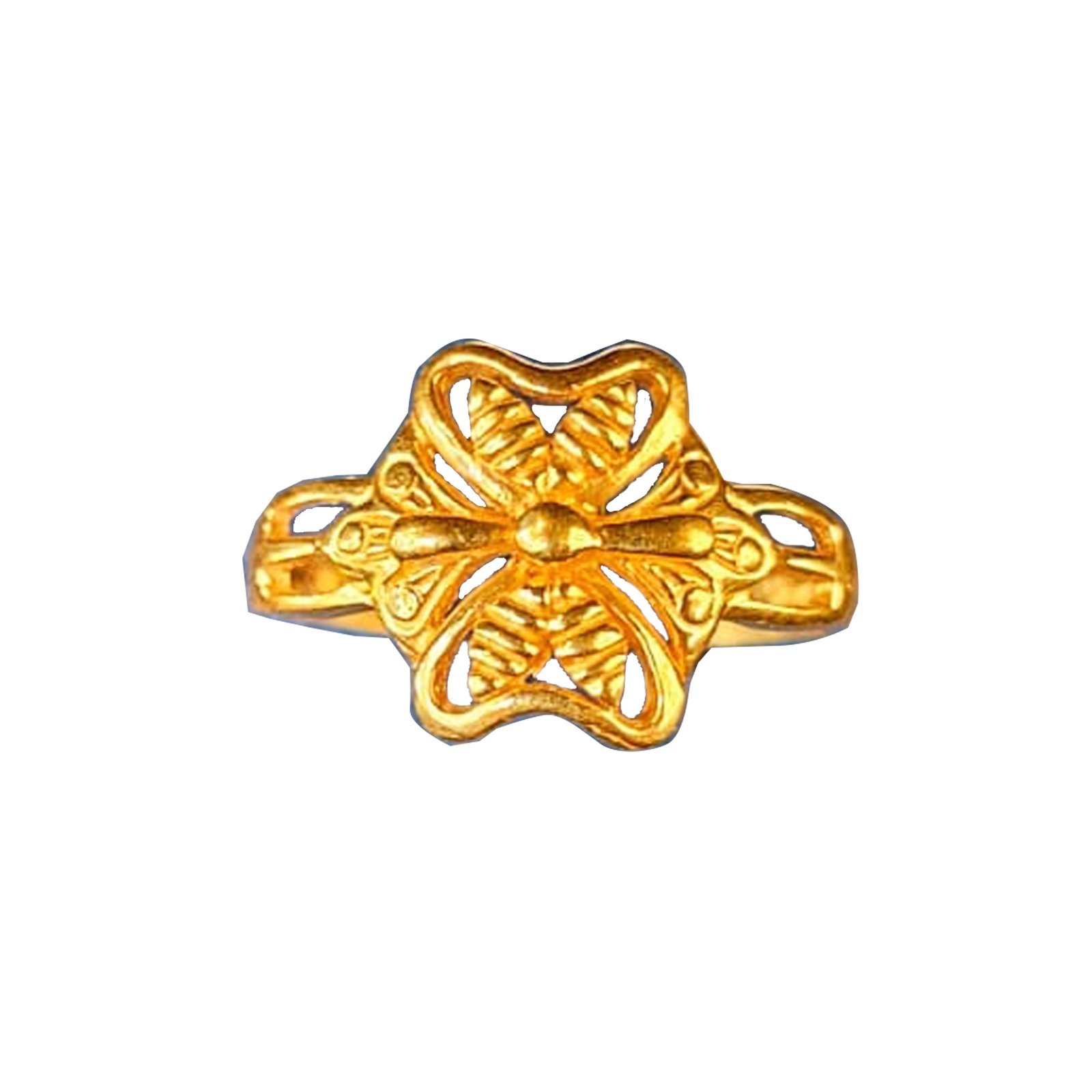 22 KT LADIES GOLD FINGER RING 18