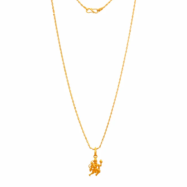 22 KT PENDANT WITH CHAIN 3