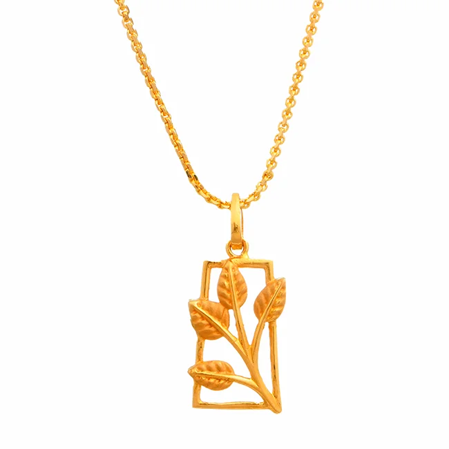22 KT PENDANT WITH CHAIN 4