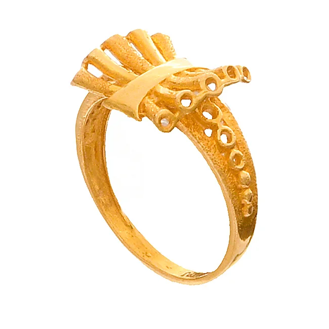 22 KT LADIES GOLD FINGER RING 1