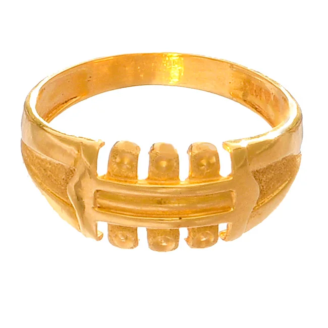 22 KT LADIES GOLD FINGER RING 2