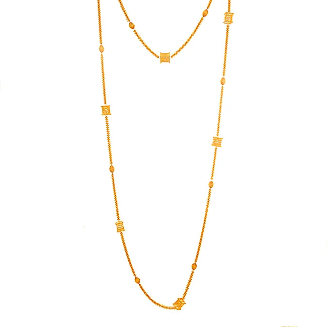 22KT MUFF LADIES CHAIN 1