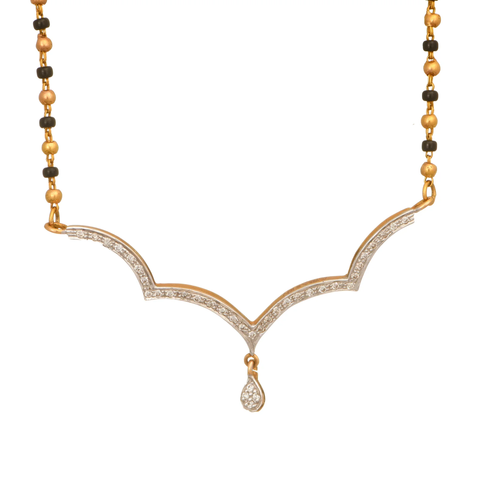 18 KT DIAMOND MANGAL SUTRA