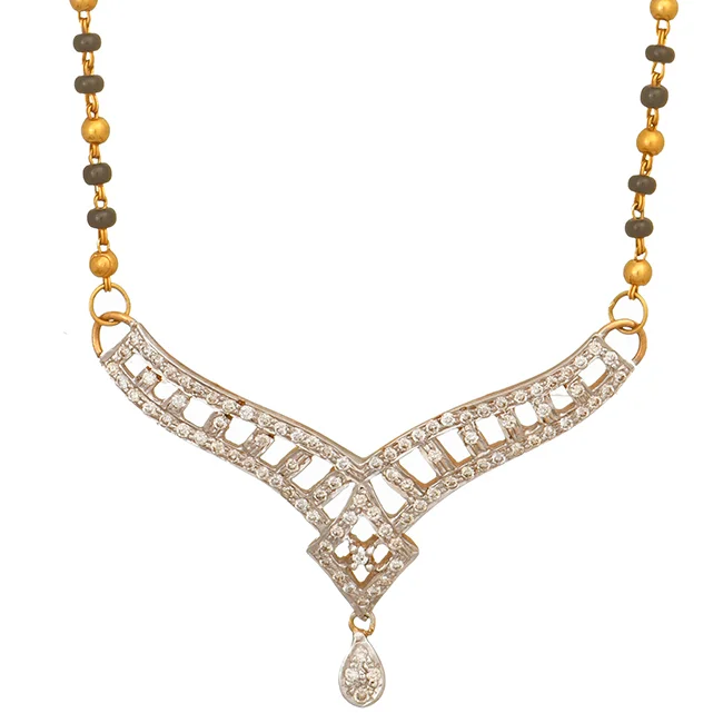 18 KT DIAMOND MANGAL SUTRA 1