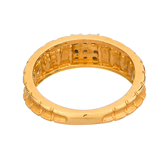 18 KT GENTS DIAMOND FINGER RING