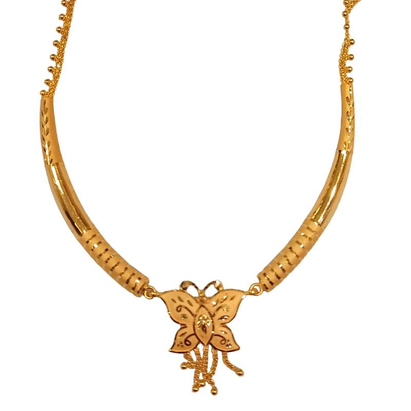 22 KT GOLD CHOKER 4