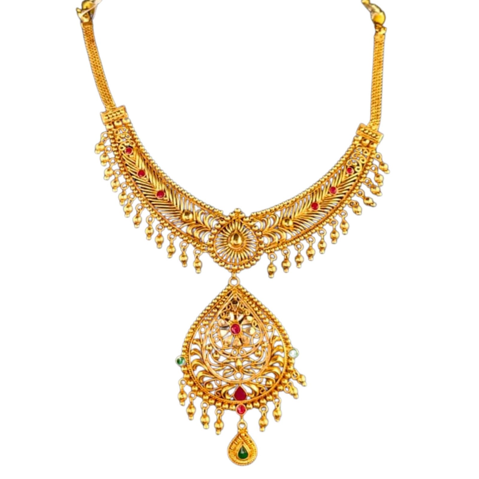 22 KT GOLD NECKLACE 24