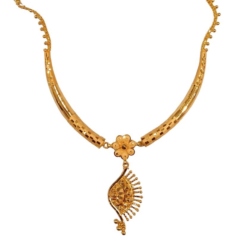 22 KT GOLD CHOKER 5