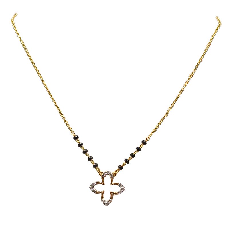 18 KT DIAMOND MANGAL SUTRA 2