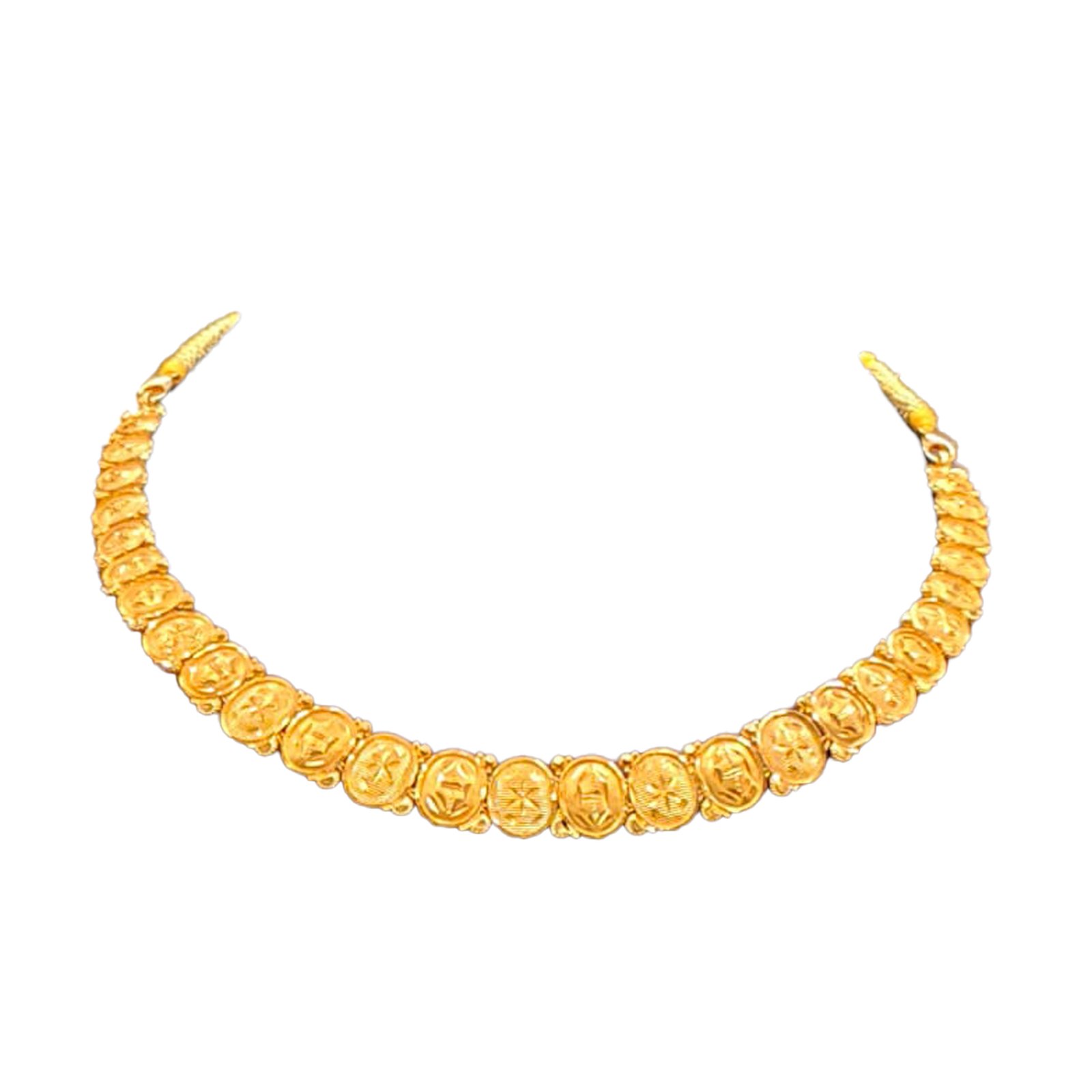 22 KT GOLD CHOKER 15