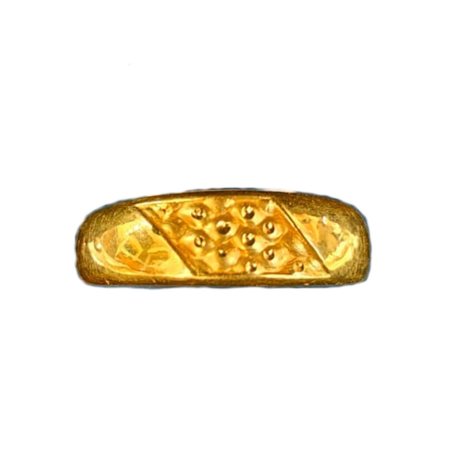 22 KT GENTS GOLD FINGER RING 1